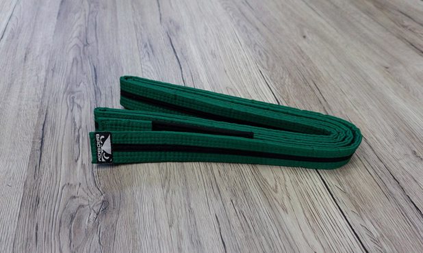 BAD BOY παιδικη ζωνη bjj - Green/black